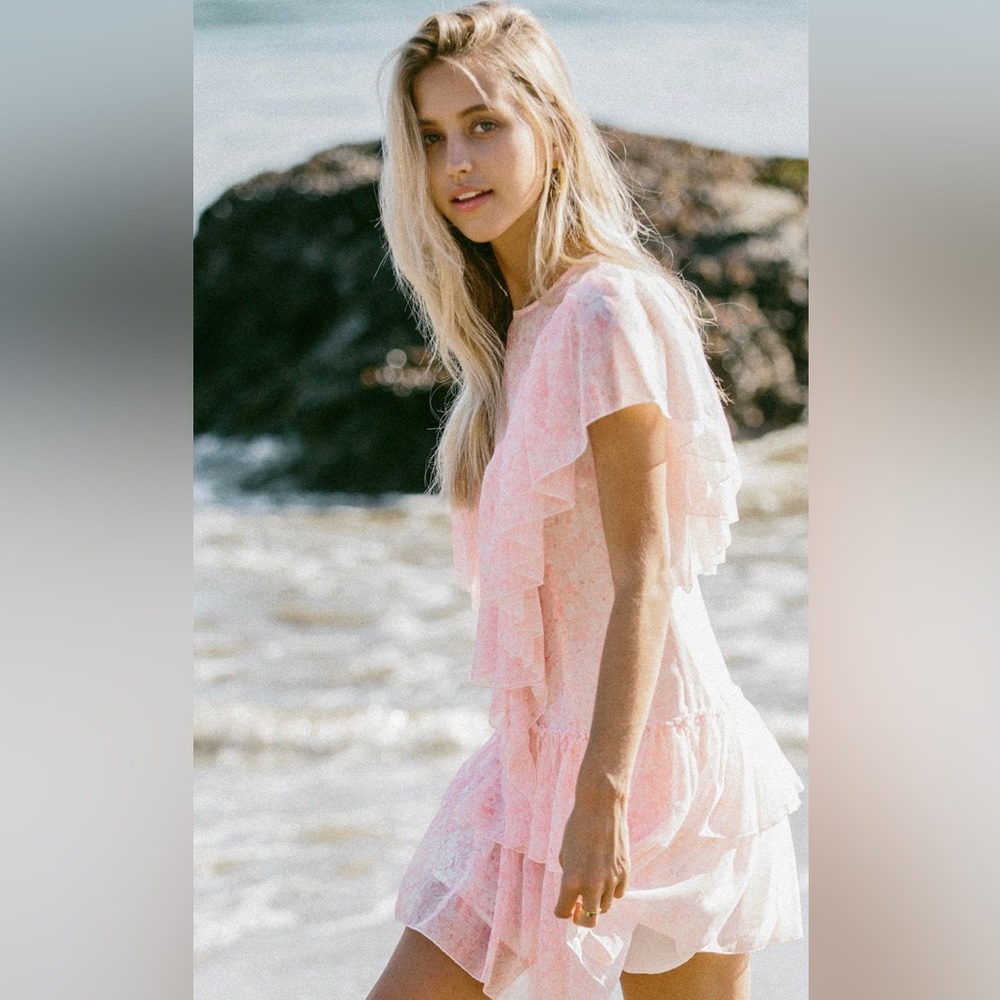 COSETTE MINI DRESS- COSETTE FLORAL- BELLEVUE THE LABEL 🌸
